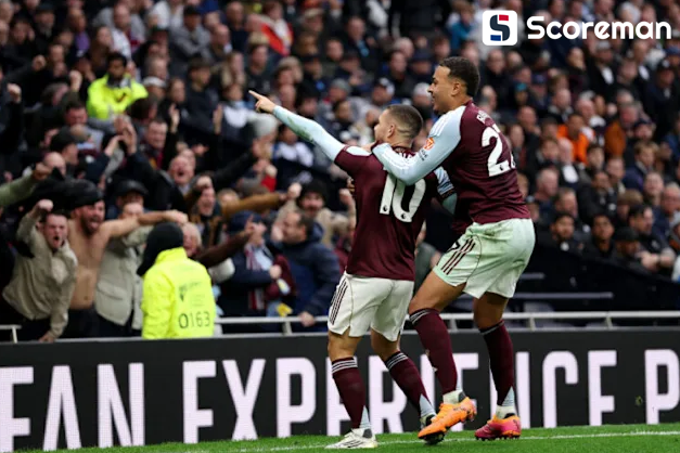 토트넘, 아스톤 빌라에 1-2 역전패... 6위로 떨어졌다